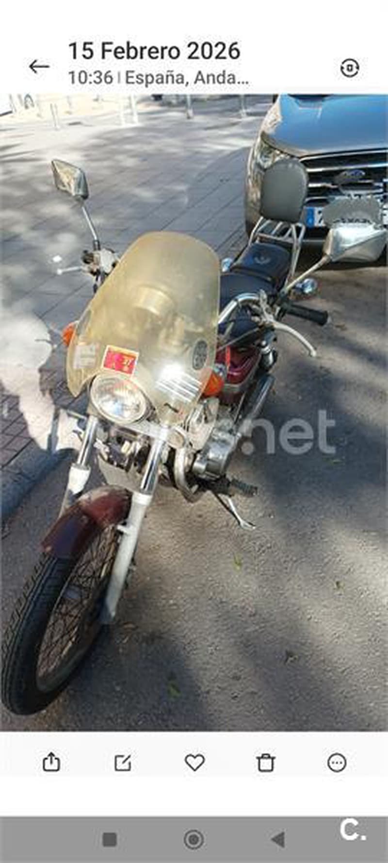 Honda CMX Rebel 250 – Vista 5