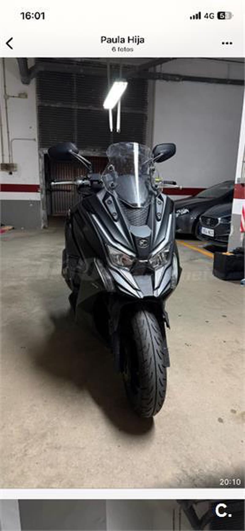 Kymco DTX 125 – Vista 1