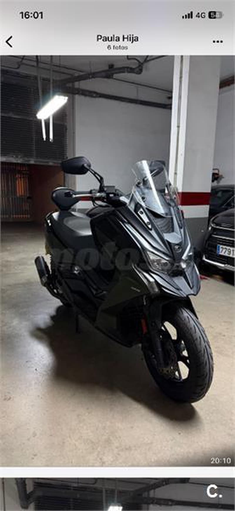 Kymco DTX 125 – Vista 3