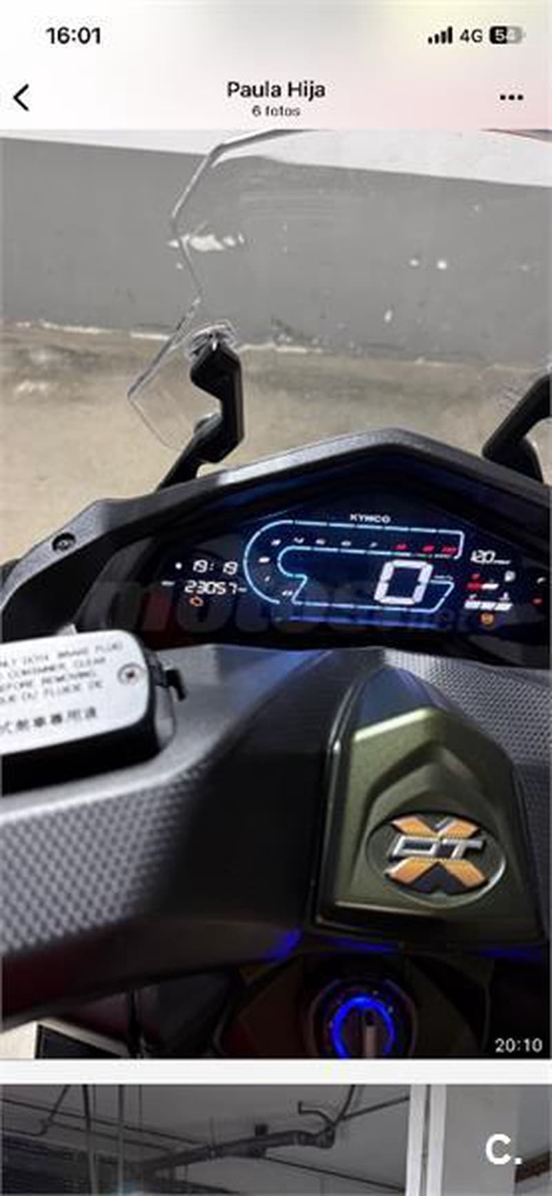 Kymco DTX 125 – Vista 4