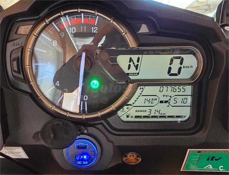 Suzuki V-Strom 1000 – Vista 7