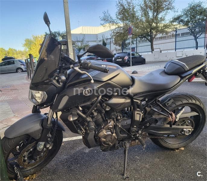 Yamaha MT-07 – Vista 1