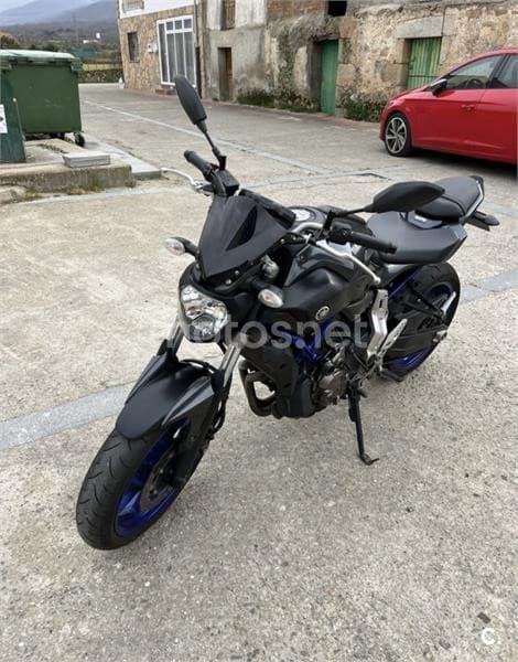 Yamaha MT-07 – Vista 1