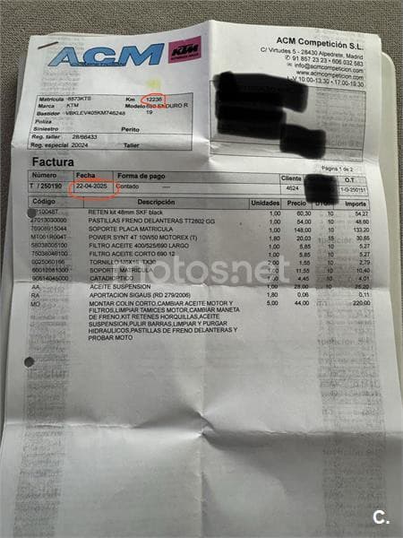 KTM 690 Enduro R 7600 € 2019 Madrid - 9