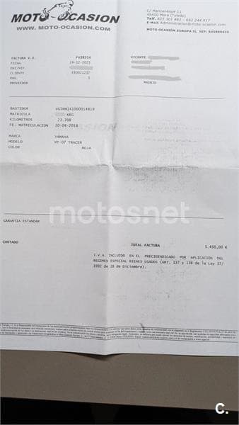 Yamaha Tracer 700 – Vista 5