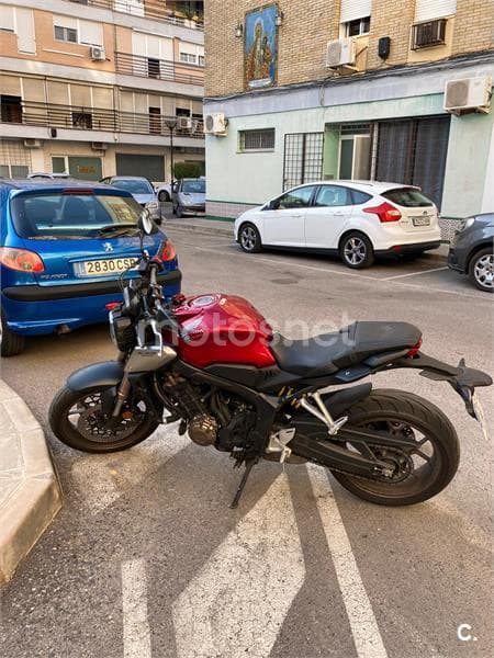 Honda CB 650 R – Vista 1