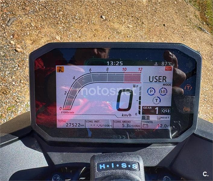 Honda CB 750 Hornet – Vista 9