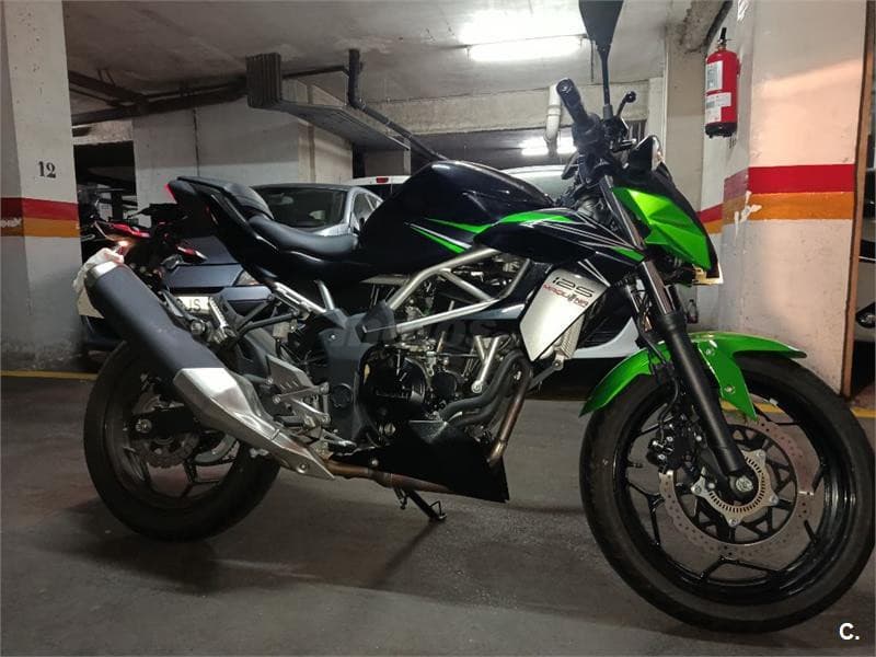 Kawasaki Z 125 – Vista 2