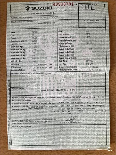 Suzuki Marauder 125 – Vista 2