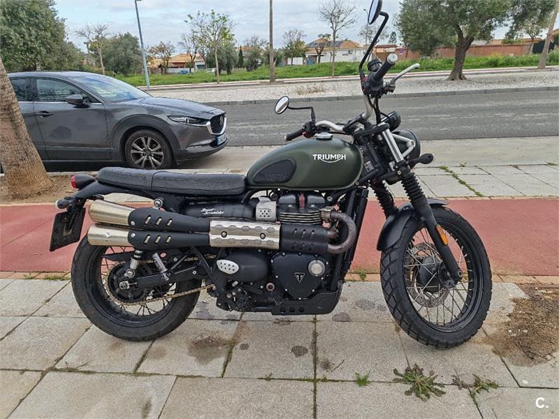 Triumph STREET SCRAMBLER – Vista 1