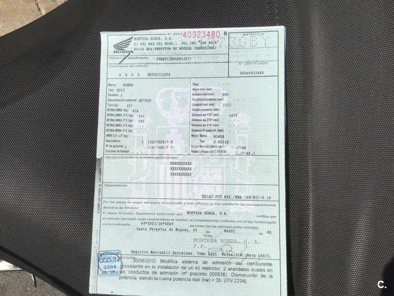 Honda NT 700 V Deauville 3550 € 2008 Barcelona - 11