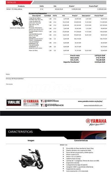 Yamaha NMAX – Vista 6