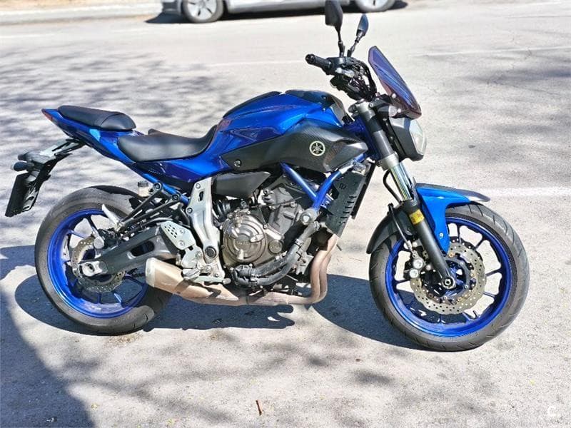 Yamaha MT-07 – Vista 1
