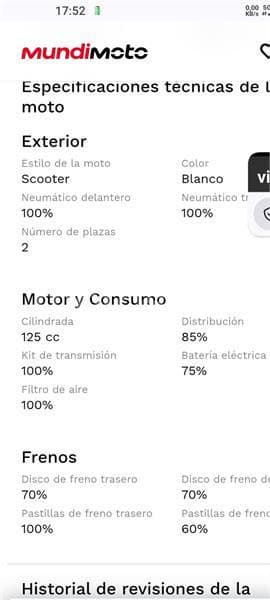 Yamaha XMAX 125 – Vista 4