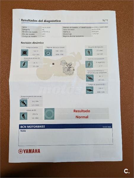 Yamaha NMAX – Vista 10