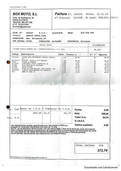 Piaggio Beverly – Vista 9