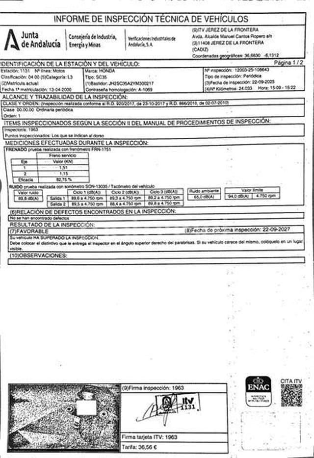 Honda CBR 1100 XX – Vista 7