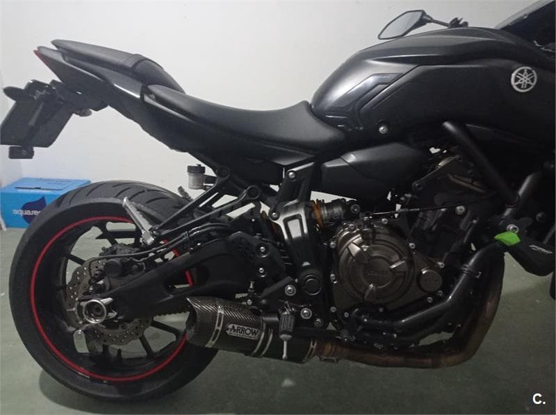 Yamaha MT-07 – Vista 1