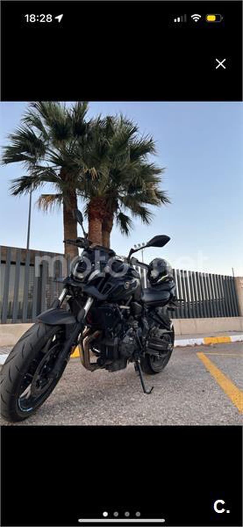 Yamaha MT-07 – Vista 1