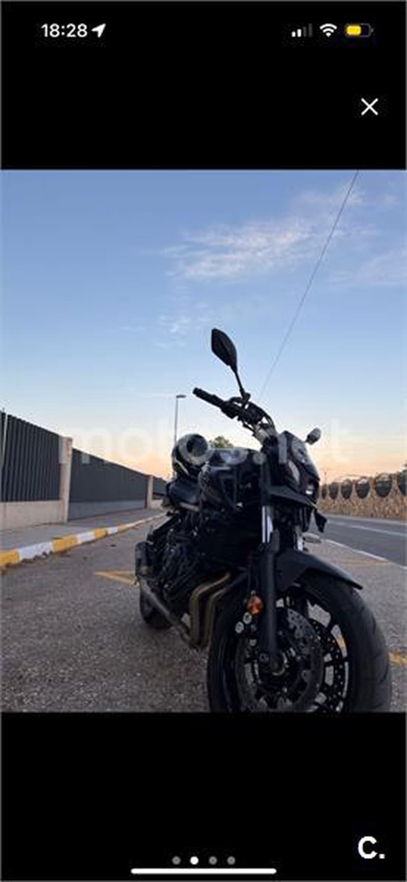 Yamaha MT-07 – Vista 2