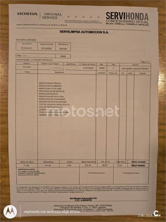 Honda ADV 350 – Vista 7