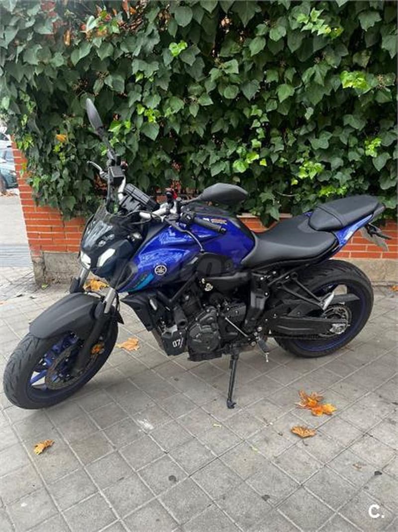 Yamaha MT-07 – Vista 1