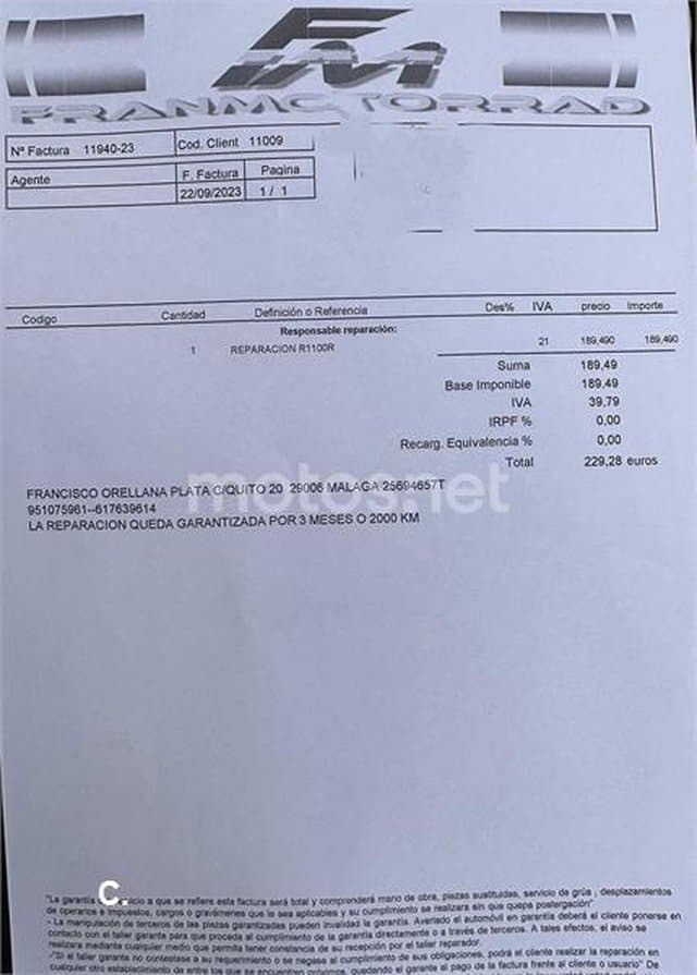 BMW R 1100 R 4800 € 1998 Málaga - 26