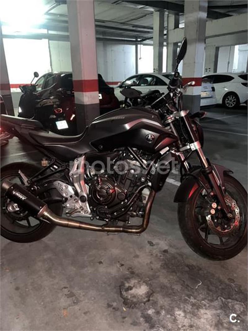 Yamaha MT-07 – Vista 2