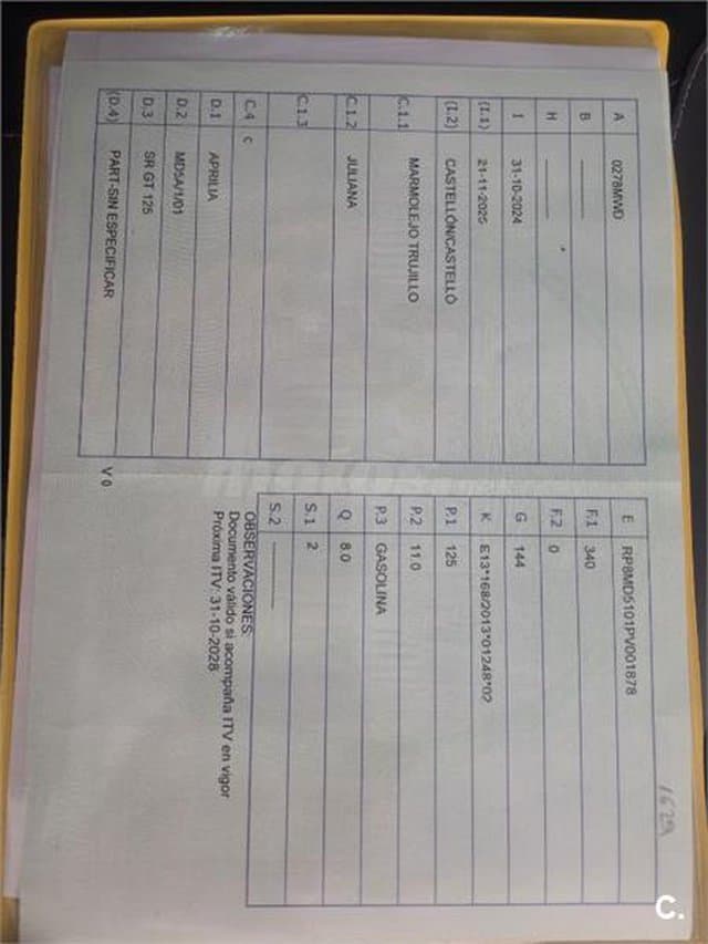 Aprilia SR GT 125 3500 € 2024 Castellón - 1