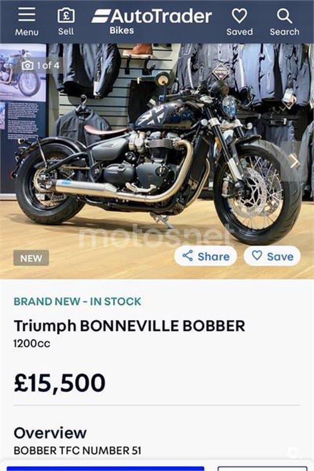 Triumph Bonneville – Vista 6