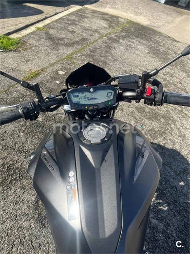 Yamaha MT-07 – Vista 2