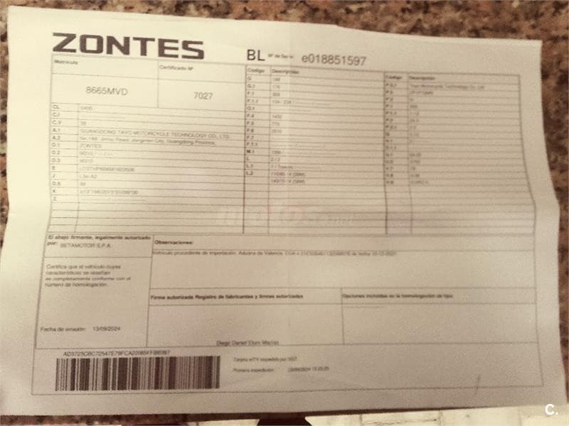 Zontes M 310 3199 € 2024 Lugo - 11