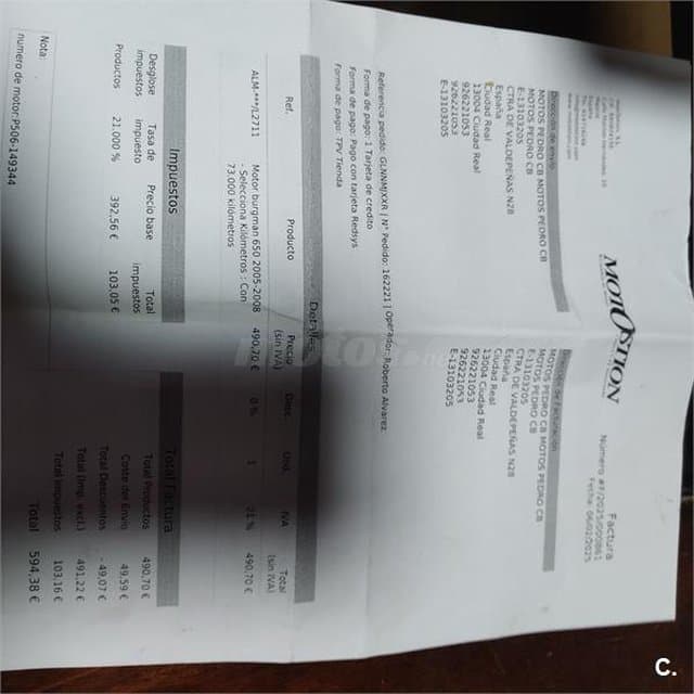 Suzuki BURGMAN 650 Executive 2300 € 2008 Ciudad Real - 5