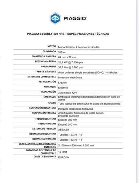 Piaggio Beverly 4000 € 2021 Bizkaia - 4